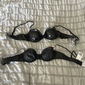 NWT Forever 21 Leather Bras